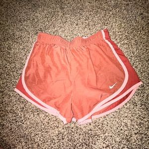 Nike Women's Orange Shorts